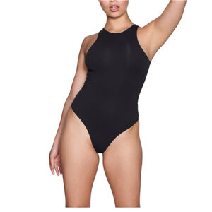 Women's SKIMS Black Sleeveless Bodysuit M